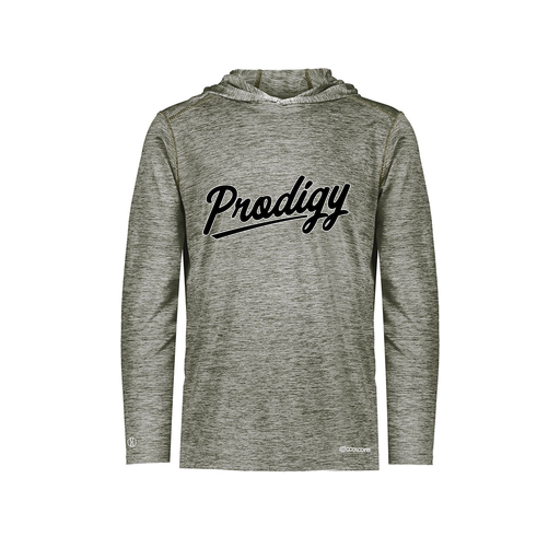 [FOLHCGGY-AS-LOGO2] Decker Men's Charge Hoodie (Adult S, Gray, Logo 2)